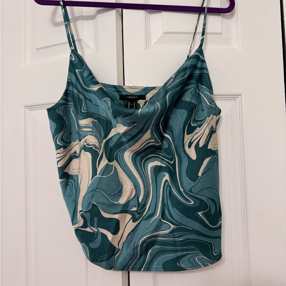 Forever 21 Cowl Neck Top